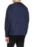 Back View - Click To Enlarge - 8ON8 - Slant placket collarless jacket