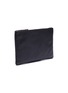 Detail View - Click To Enlarge - BALENCIAGA - 'Supermarket' slogan print medium leather pouch