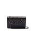 Main View - Click To Enlarge - BALENCIAGA - 'BB' logo embossed leather chain wallet