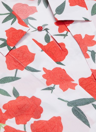  - PRONOUNCE - Floral print short sleeve shirt