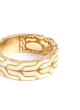 Detail View - Click To Enlarge - JOHN HARDY - 'Classic Chain' 18k yellow gold chain effect ring