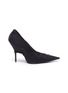 Main View - Click To Enlarge - BALENCIAGA - 'Knife' ruched jersey pumps