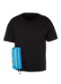 Main View - Click To Enlarge - TRICKCOO - Detachable pouch unisex T-shirt