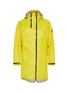 Main View - Click To Enlarge - TRICKCOO - Half-zip placket PARACHUTE unisex hooded windbreaker coat