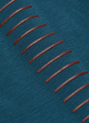 - PARTICLE FEVER - Rubberised stripe sleeve drirelease® performance T-shirt