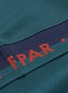  - PARTICLE FEVER - Logo stripe jacquard hem performance sweatshirt
