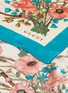 Detail View - Click To Enlarge - GUCCI - 'Lady Clicot' poppy print silk jacquard scarf