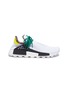 Main View - Click To Enlarge - ADIDAS BY PHARRELL WILLIAMS - 'SolarHu NMD' slogan embroidered Primeknit sneakers