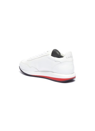  - GHŌUD - Contrast outsole leather sneakers