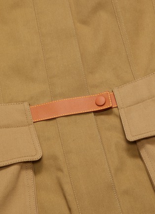  - LOEWE - Cargo pocket gabardine safari jacket
