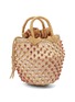 Detail View - Click To Enlarge - LE NINÈ - 'Nina Shadow' small dégradé embellished basket bag