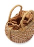 Detail View - Click To Enlarge - LE NINÈ - 'Nina' small glass crystal basket bag