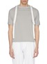 Main View - Click To Enlarge - STAFFONLY - 'Apeni' backpack strap T-shirt