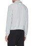 Back View - Click To Enlarge - STAFFONLY - 'Deno' layered collar chest pocket sweatshirt