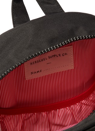 Detail View - Click To Enlarge - HERSCHEL SUPPLY CO. - 'Heritage' camouflage checkerboard print canvas 16L kids backpack