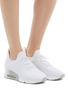 Figure View - Click To Enlarge - ASH - 'Lunatic' mixed knit sneakers