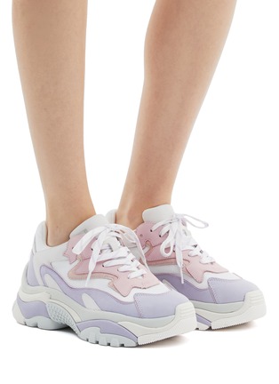 Figure View - Click To Enlarge - ASH - 'Addict Bis' chunky outsole colourblock sneakers