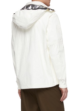 Back View - Click To Enlarge - MONCLER - 'Tyler' coordinates print reflective panel hooded jacket