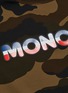  - MONCLER - Rubberised logo patch camouflage print T-shirt