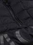  - MONCLER - 'Dreux' logo print down puffer jacket