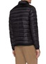 Back View - Click To Enlarge - MONCLER - 'Neveu' logo embroidered down puffer jacket