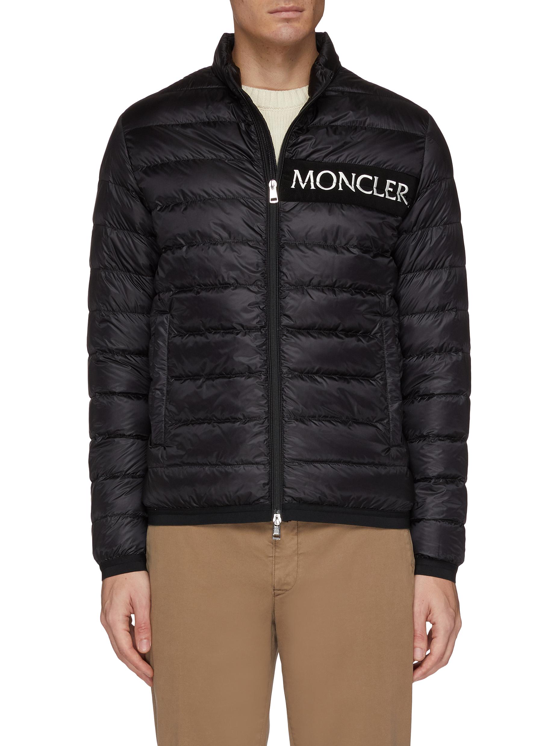 moncler embroidered jacket