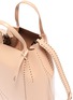 Detail View - Click To Enlarge - ALAÏA - Geometric lasercut small leather tote