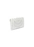 Figure View - Click To Enlarge - ALAÏA - 'Oum' floral stud geometric lasercut leather envelope clutch