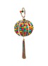 Detail View - Click To Enlarge - ROSANTICA - 'Billie Sphere' tassle ring handle bead bag