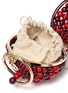 Detail View - Click To Enlarge - ROSANTICA - 'Billie Sphere' fringe drop ring handle beaded bag