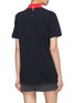 Back View - Click To Enlarge - RAG & BONE - x Disney Mickey Mouse embroidered contrast collar unisex polo shirt