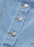 Detail View - Click To Enlarge - C/MEO COLLECTIVE - 'For The Story' puff sleeve darted denim dress