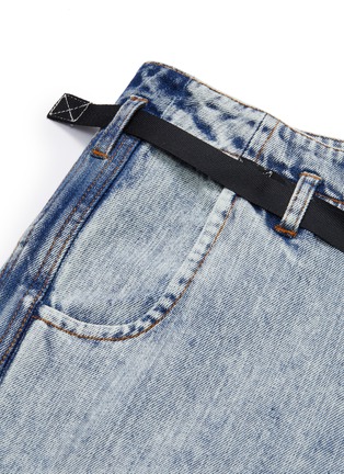  - INDICE STUDIO - 'Dean' belted colourblock jeans