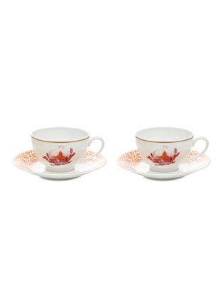 Main View - Click To Enlarge Main View - Click To Enlarge - Bernardaud - Imperial Eden tea cup and saucer set