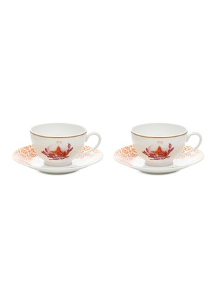 Main View - Click To Enlarge - BERNARDAUD - Imperial Eden tea cup and saucer set