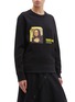 Front View - Click To Enlarge - PABLO ROCHAT - 'The Mona Lisa's Smile 1503-06' print unisex sweatshirt