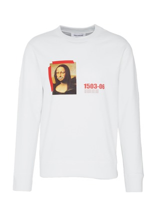 Main View - Click To Enlarge - PABLO ROCHAT - 'The Mona Lisa's Smile 1503-06' print unisex sweatshirt