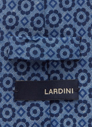 Detail View - Click To Enlarge - LARDINI - Floral square print tie