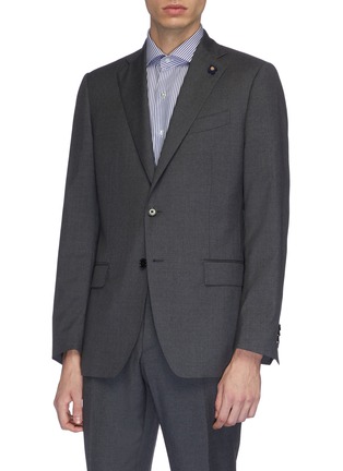 Front View - Click To Enlarge - LARDINI - Wool suit