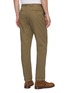 Back View - Click To Enlarge - CHRISTIAN KIMBER - Roll cuff garment dyed chinos