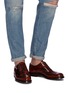 Figure View - Click To Enlarge - CHRISTIAN KIMBER - Patent leather brogue Oxfords