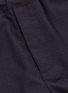  - CHRISTIAN KIMBER - Roll cuff straight leg wool jogging pants