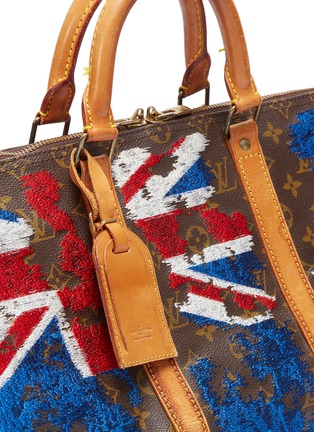 Detail View - Click To Enlarge - JAY AHR - Louis Vuitton Keepall 55 with National Flag embroidery – Australia