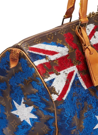 Detail View - Click To Enlarge - JAY AHR - Louis Vuitton Keepall 55 with National Flag embroidery – Australia
