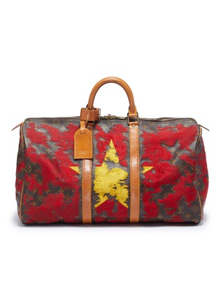 Main View - Click To Enlarge - JAY AHR - Louis Vuitton Keepall 50 with National Flag embroidery – Vietnam