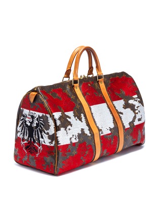 Figure View - Click To Enlarge - JAY AHR - Louis Vuitton Keepall 50 with National Flag embroidery – Austria
