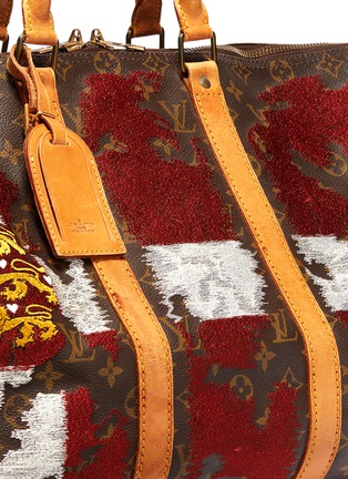 Detail View - Click To Enlarge - JAY AHR - Louis Vuitton Keepall 50 with National Flag embroidery – Denmark