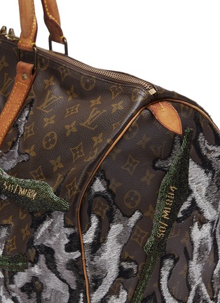 Detail View - Click To Enlarge - JAY AHR - Louis Vuitton Keepall 50 with weapons embroidery – RPG