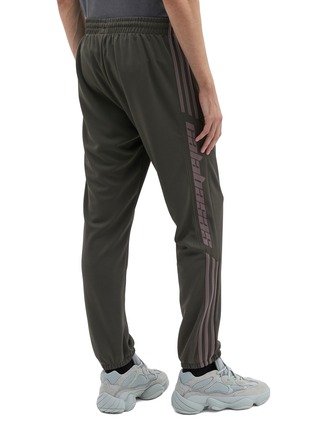Back View - Click To Enlarge - ADIDAS - x Yeezy 'Calabasas' 3-stripes logo print outseam track pants