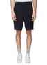 Main View - Click To Enlarge - SOLID HOMME - Zip waist tab twill cargo shorts